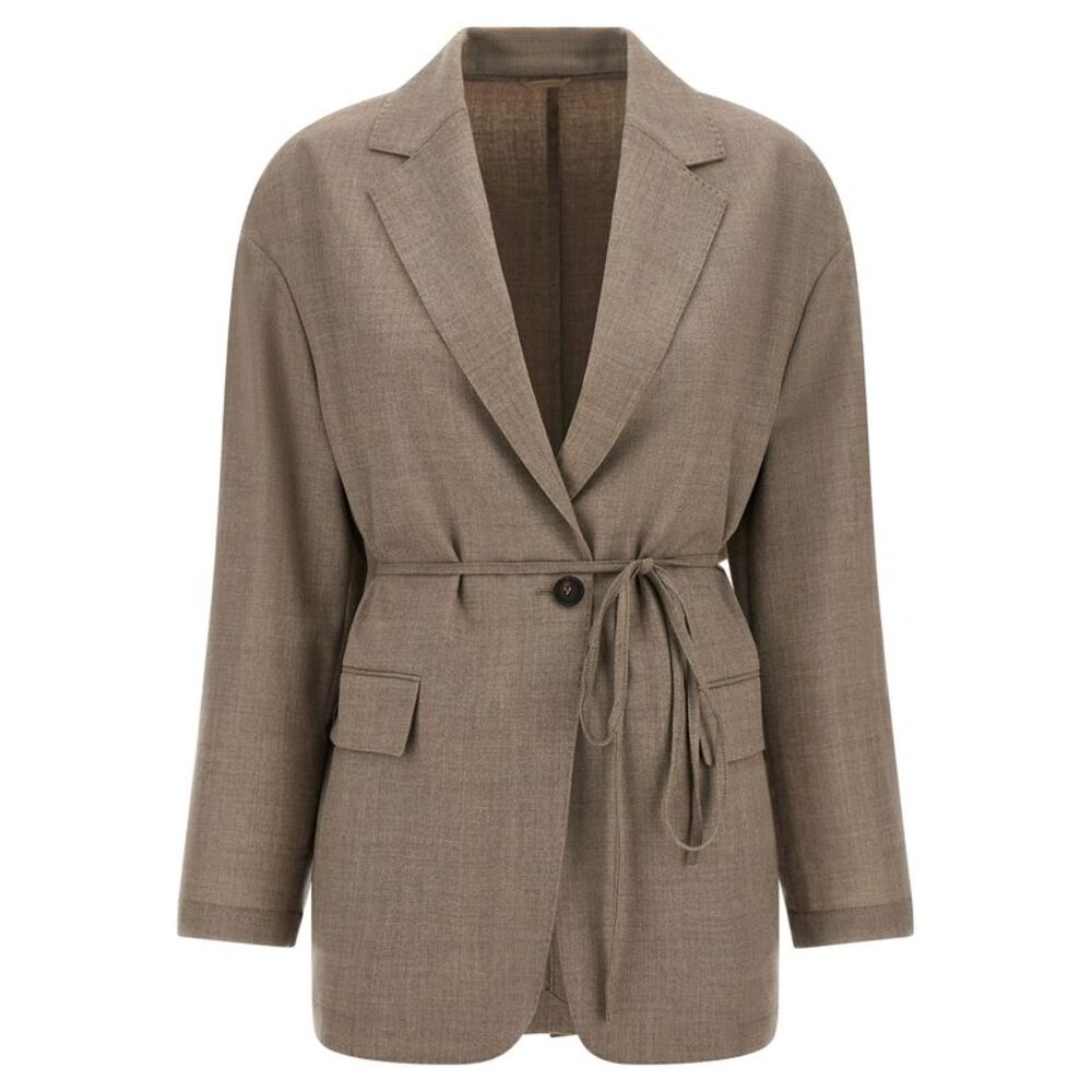Brunello Cucinelli Women Fresh Wool Blazer